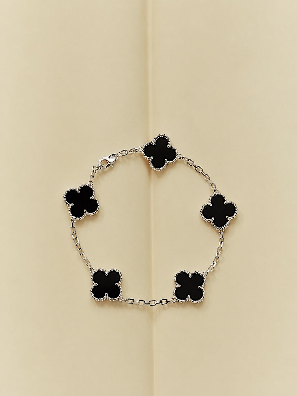 Clover Black Bracelet