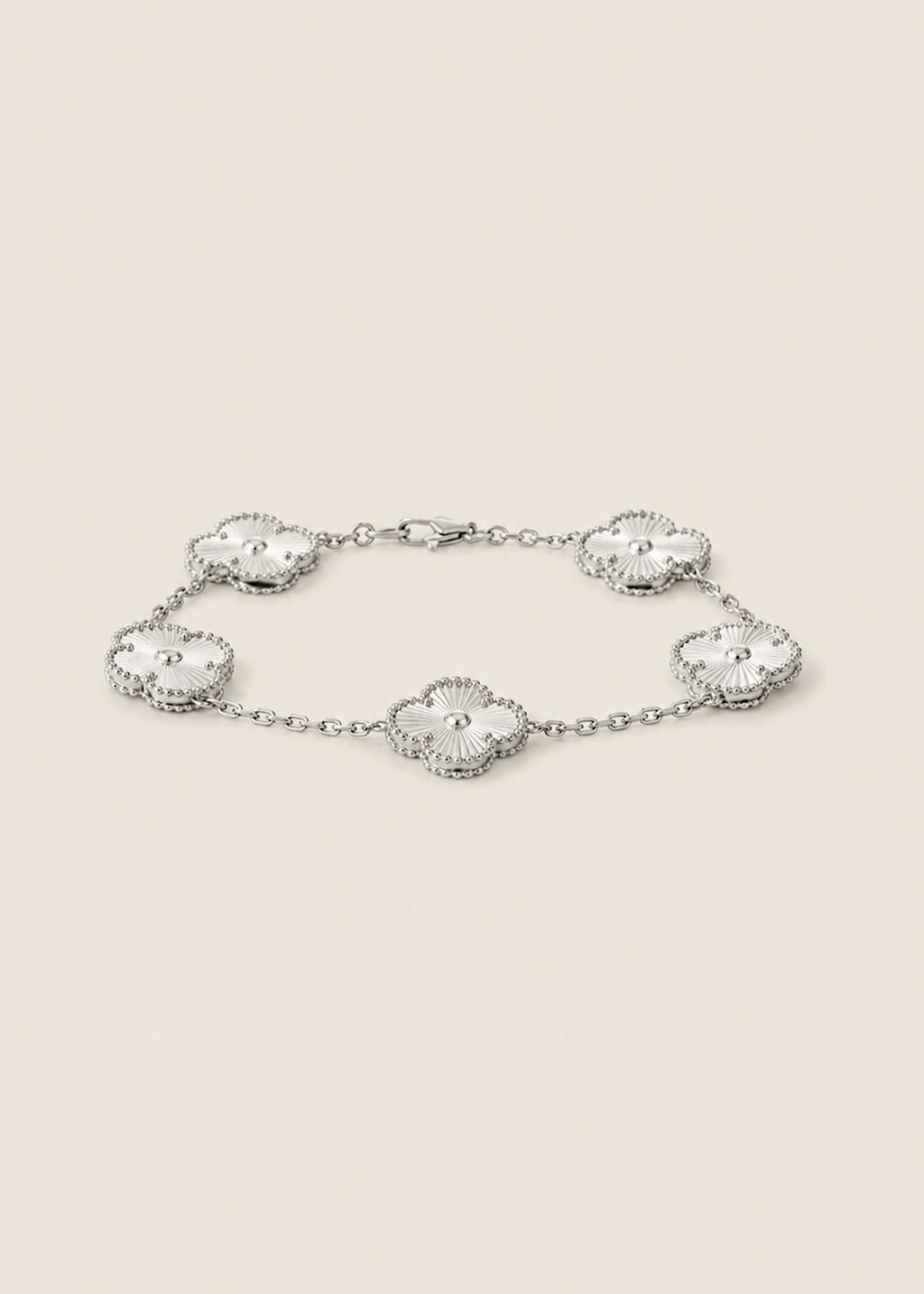 Clover Silver Bracelet