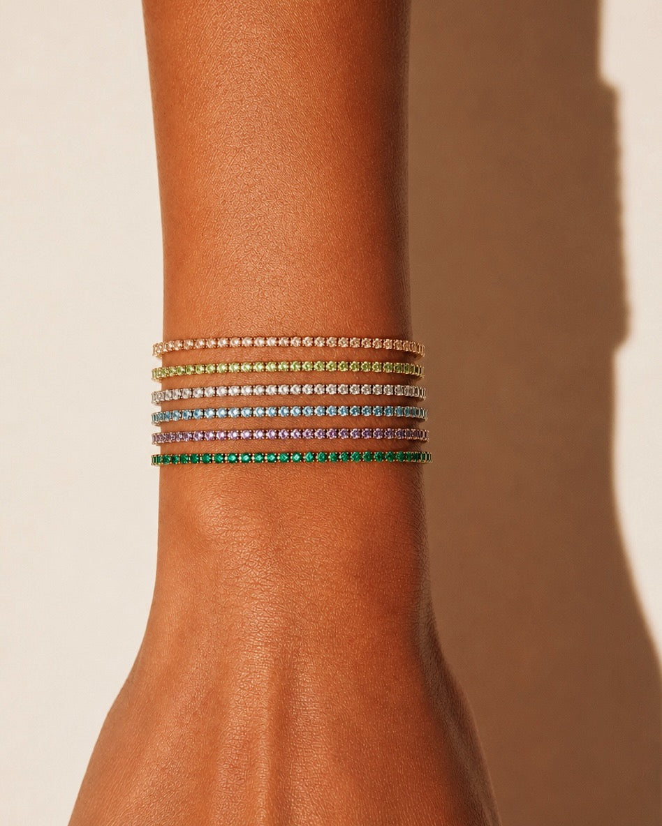 Colour Tennis Bracelet