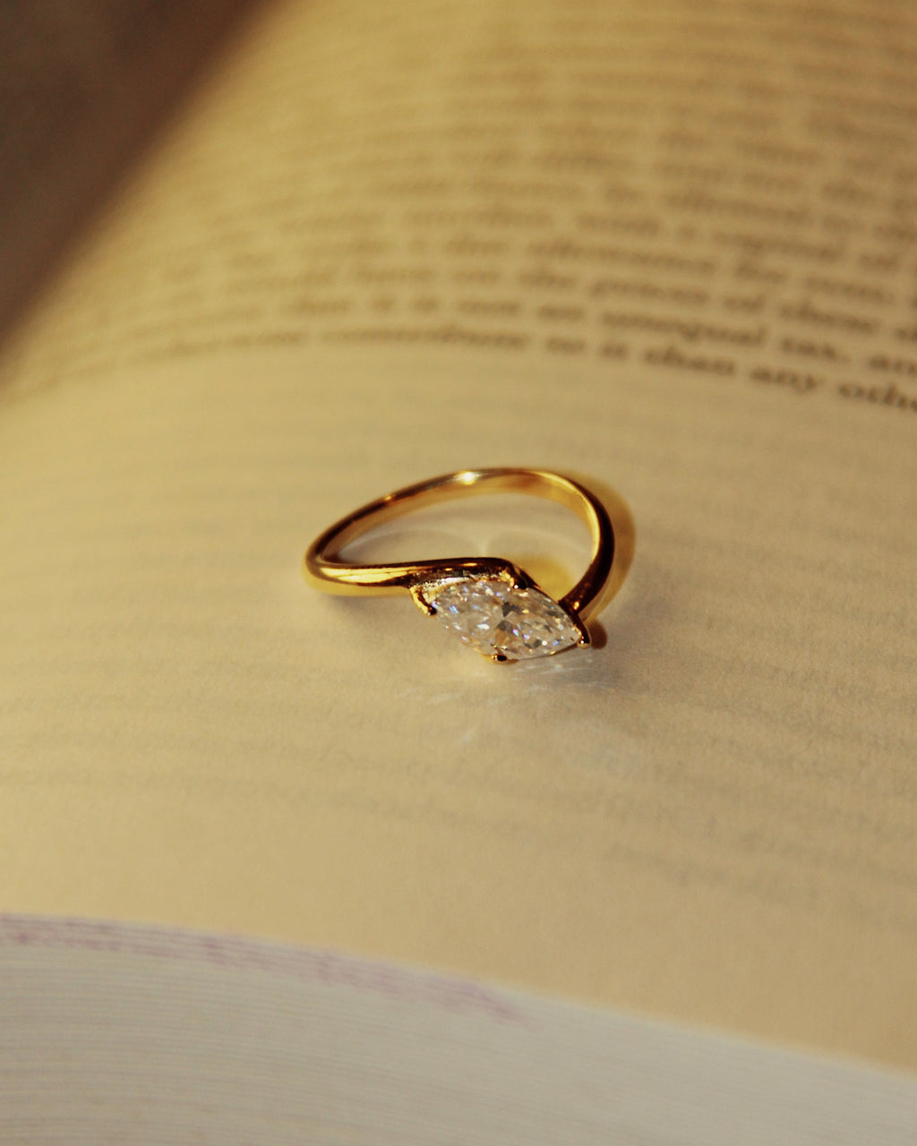 Astra Moissanite Ring