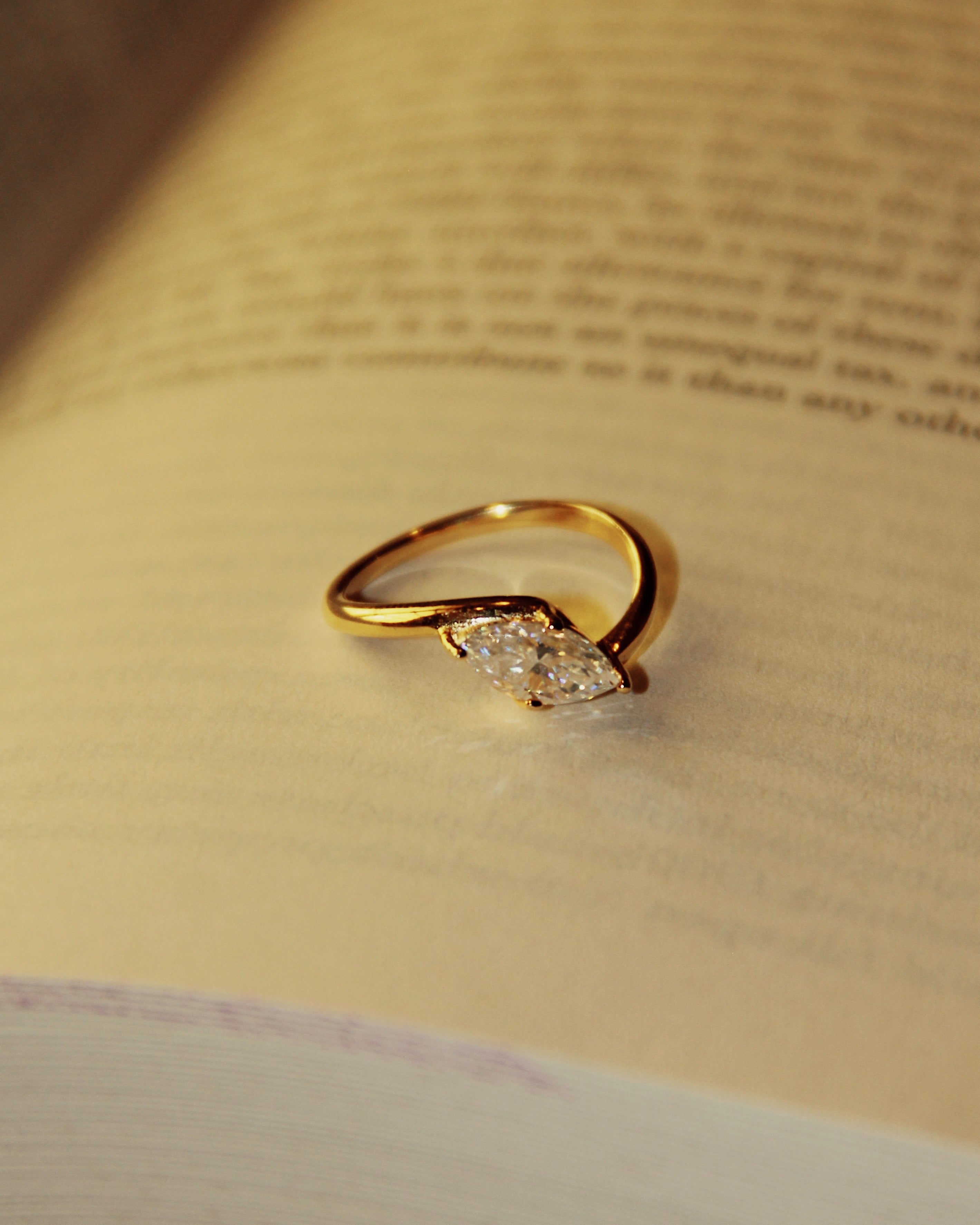 Astra Moissanite Ring