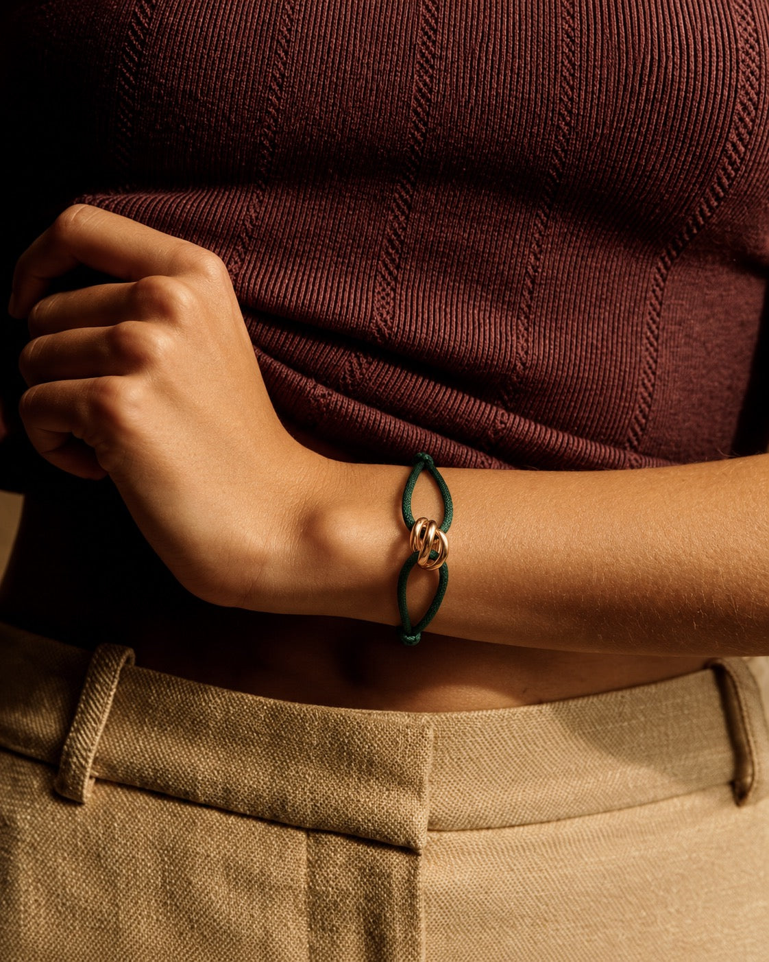 Corde Green Bracelet