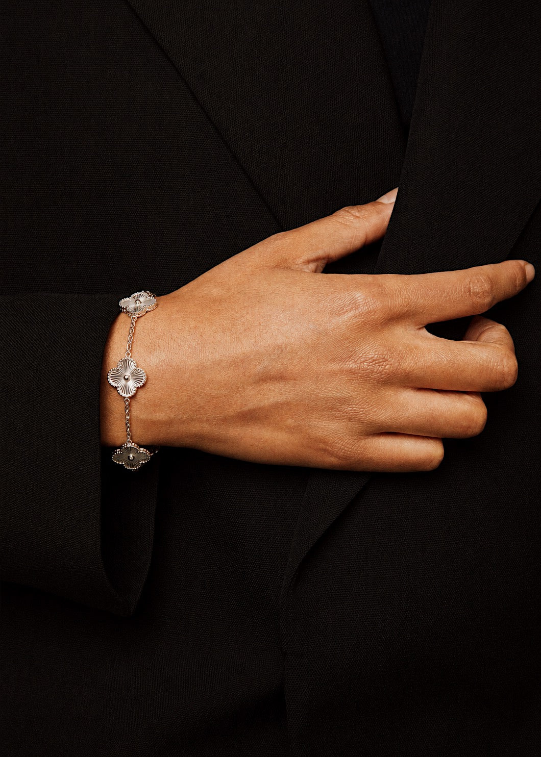 Clover Silver Bracelet