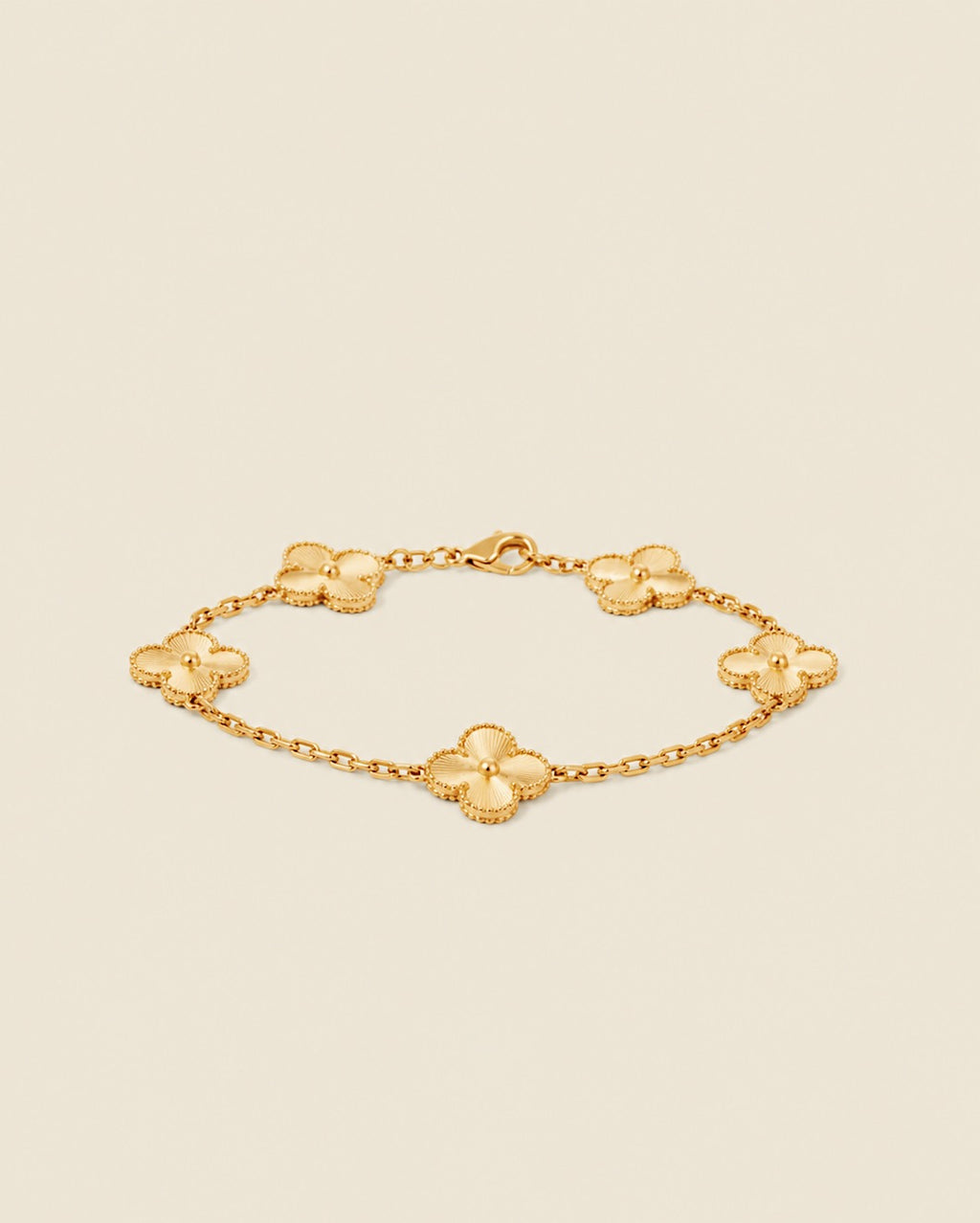 Clover Gold Bracelet