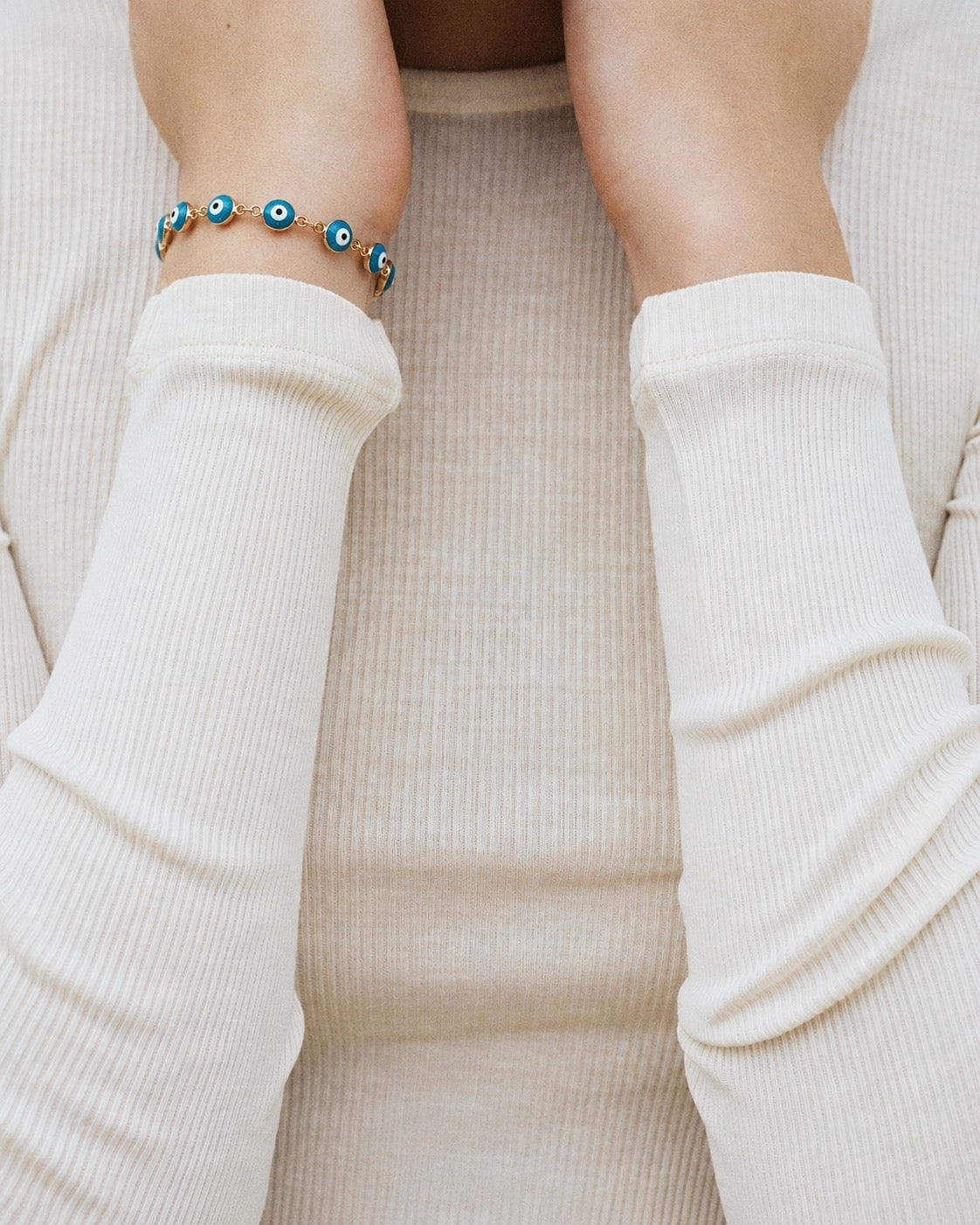 Eye Bracelet in Dark Blue