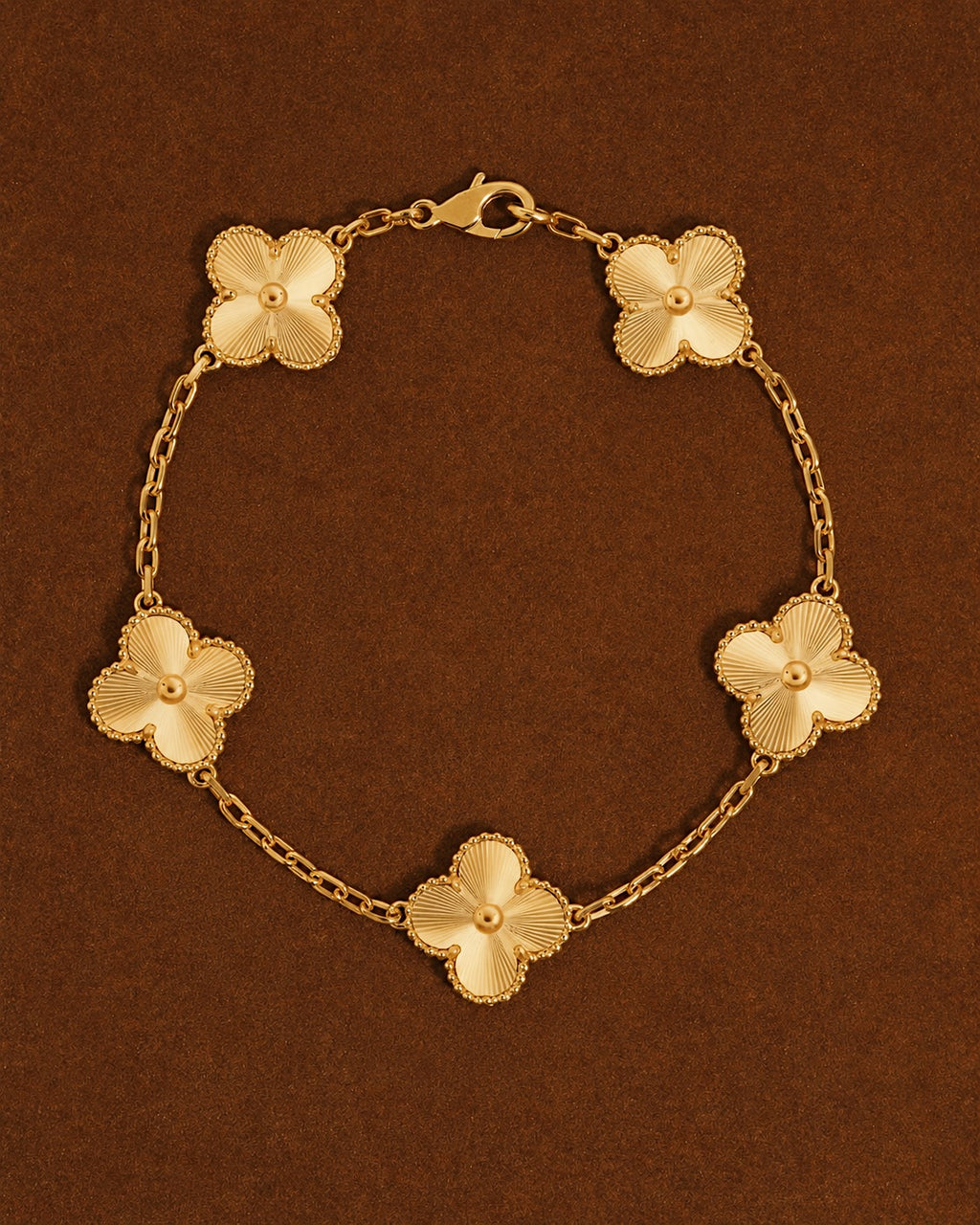 Clover Gold Bracelet