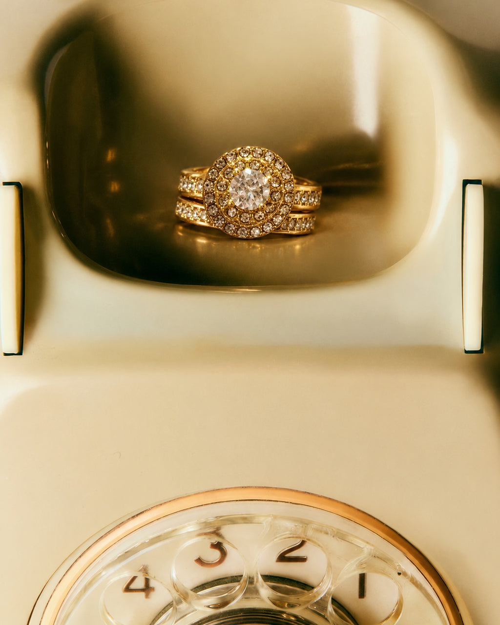 Rosette Two-Set Ring