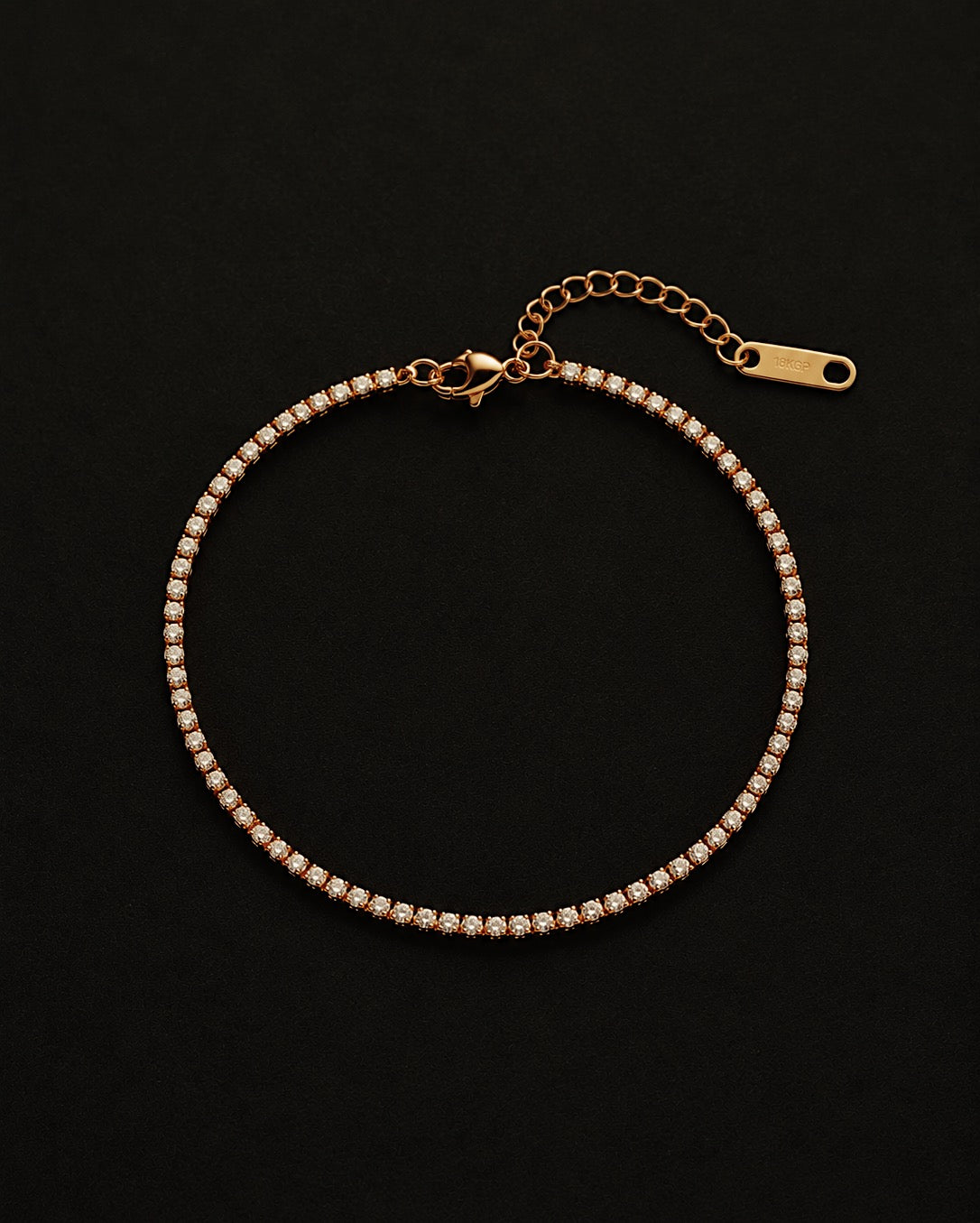 Classic Tennis Bracelet 17cm