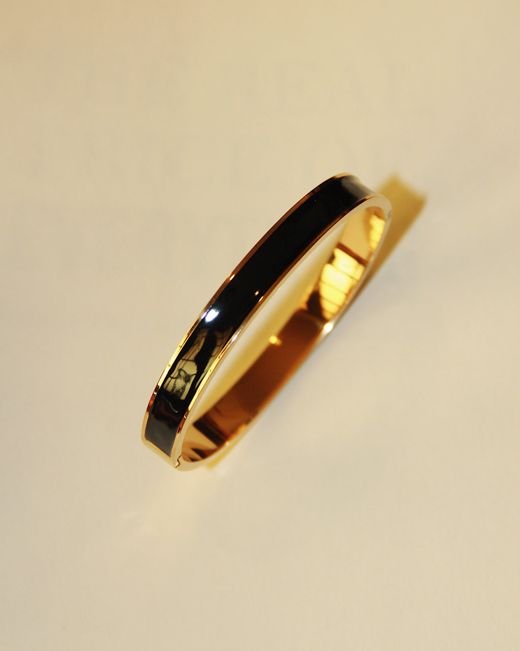 Noir Black Bangle