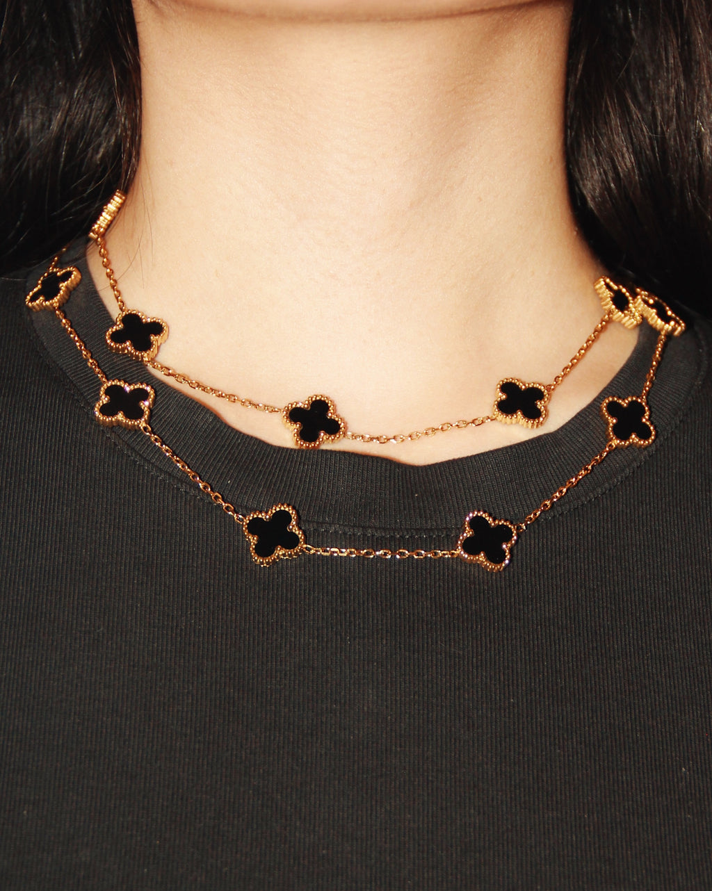 Clover Layered Necklace