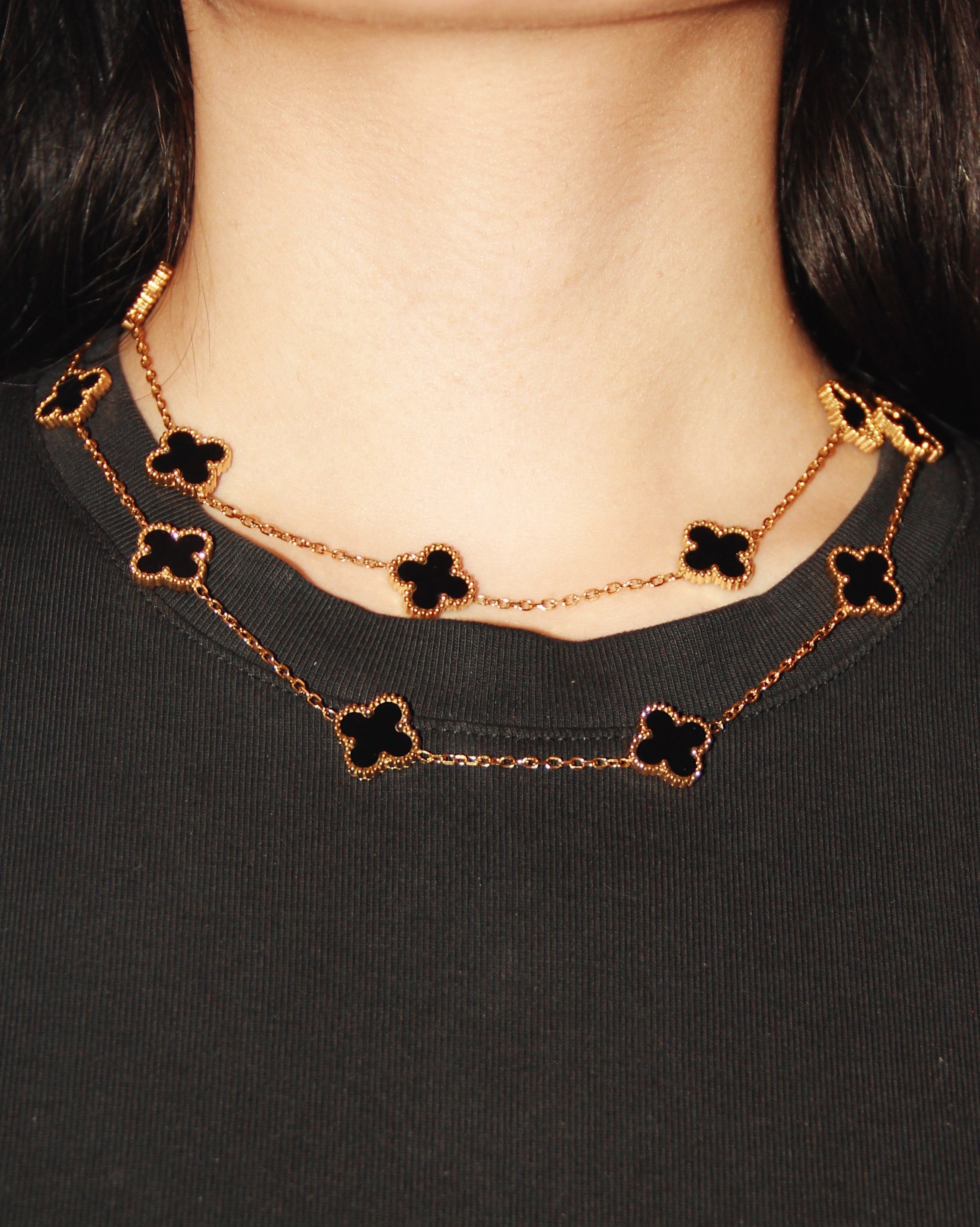 Clover Layered Necklace