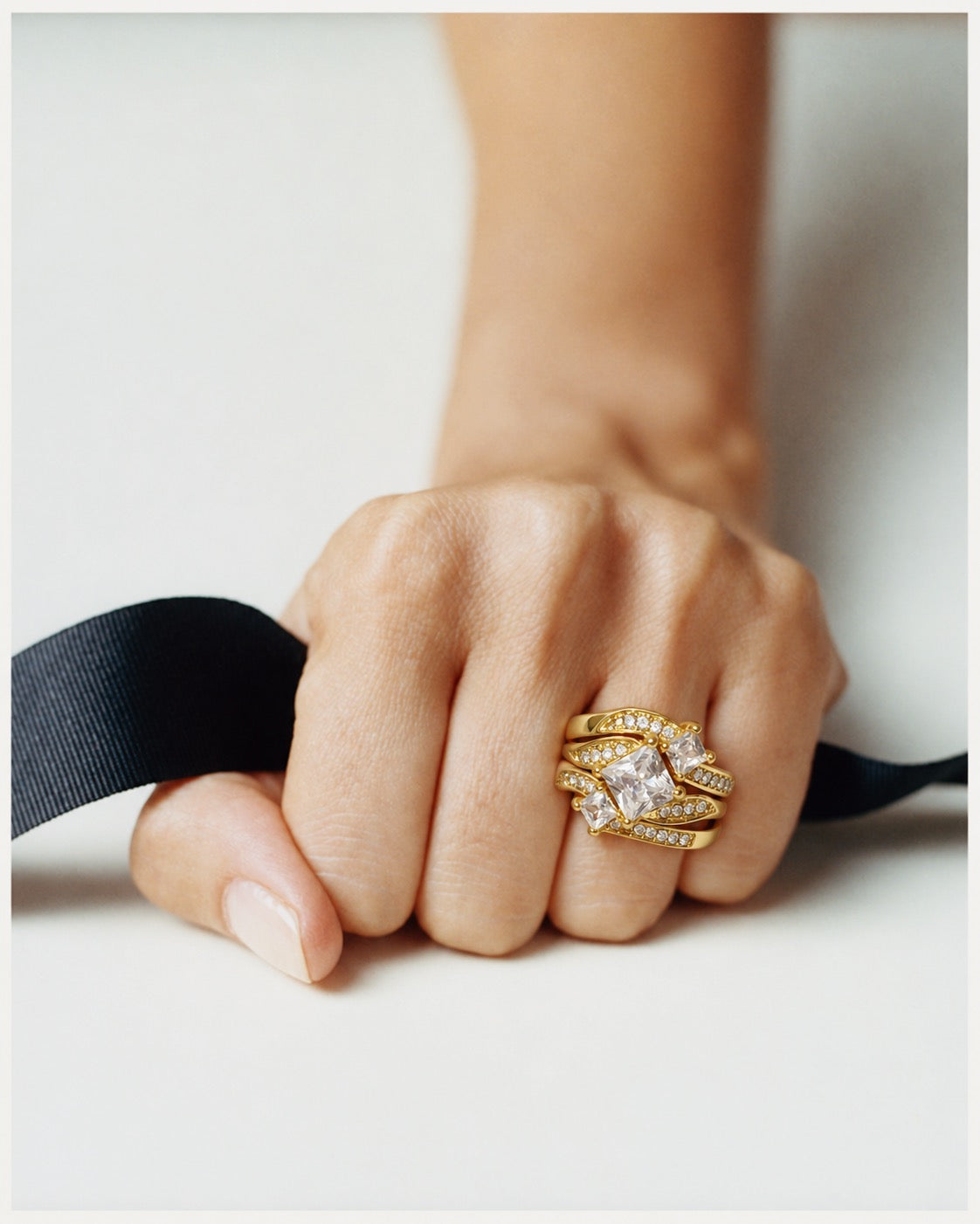 Trinity Three-Set Ring