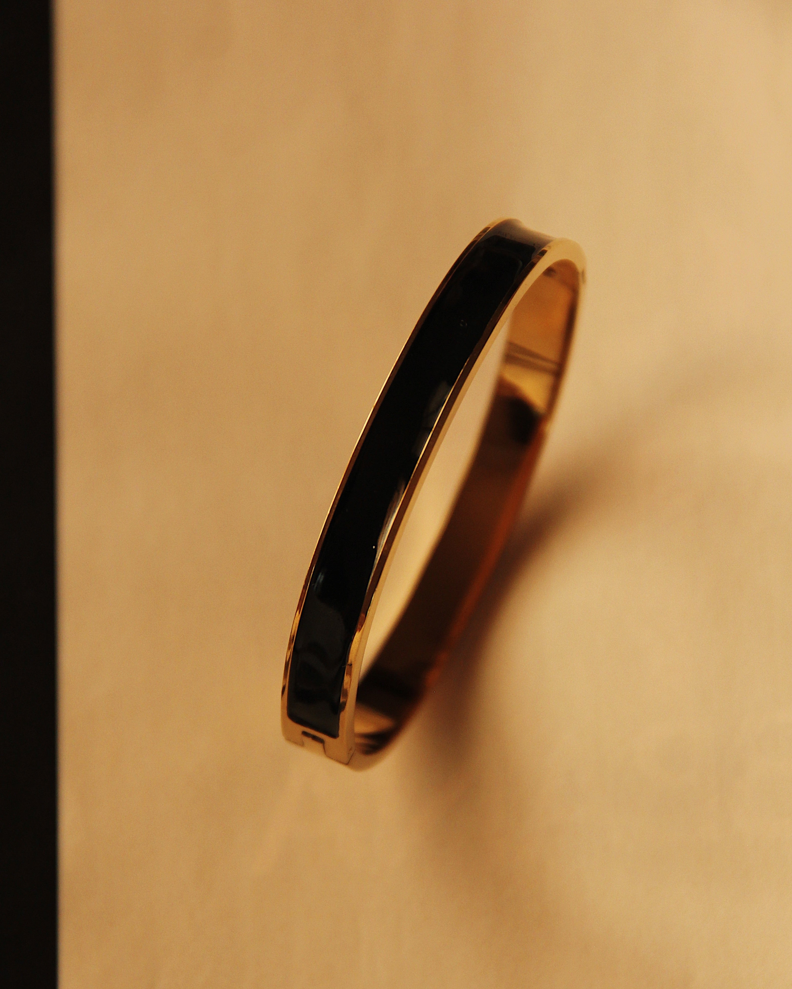 Noir Black Bangle